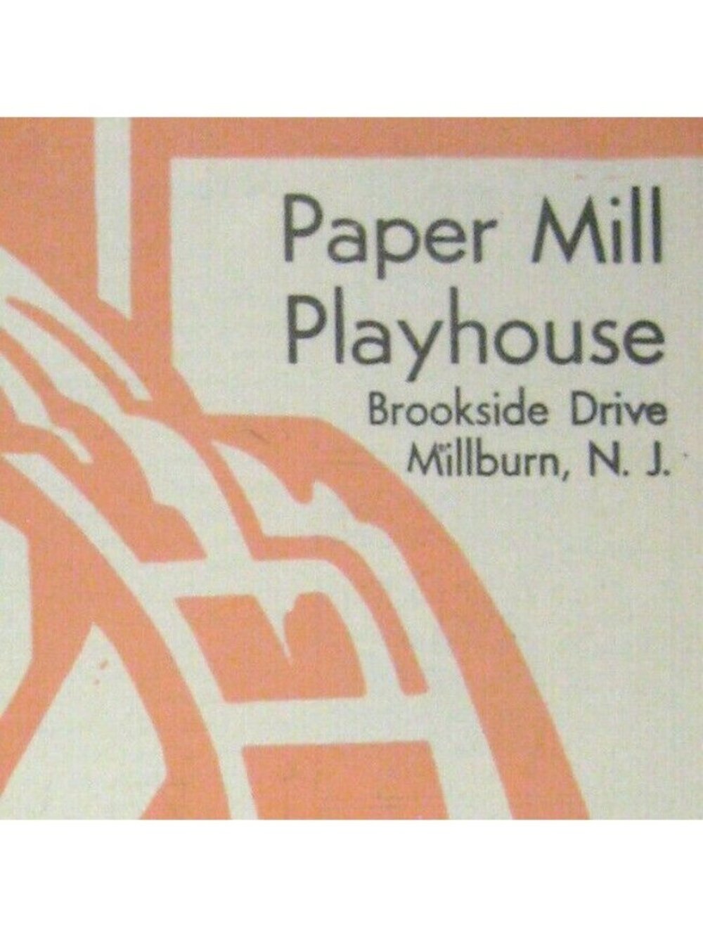 Bloomer Girl Paper Mill Playhouse Theatre Program 1949 NJ Clarence Norstrom